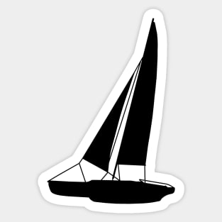 catamaran Sticker